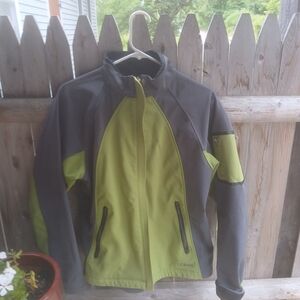 L.L. Bean Womens soft shell OAKMS full zip Jacket size L